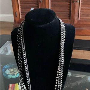 J Crew multi strand necklace